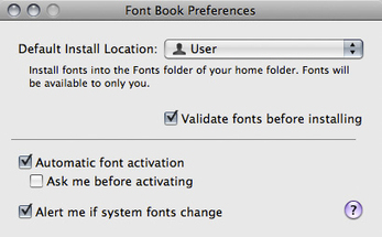 osx font manager